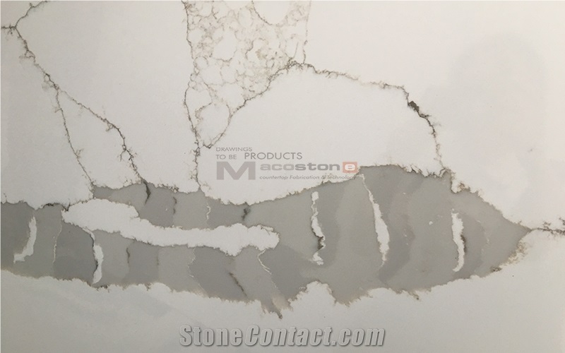 Trusted Manufacturer Of Calacatta Quartz Stone for Countertop
