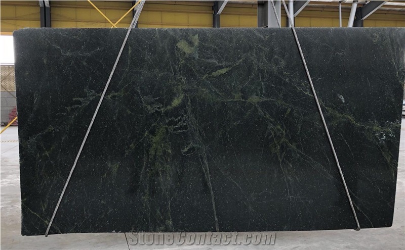 Beautiful Green Granite Slab