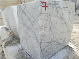 Persian White Spider Block, White Marble Block, Persian Spider Block