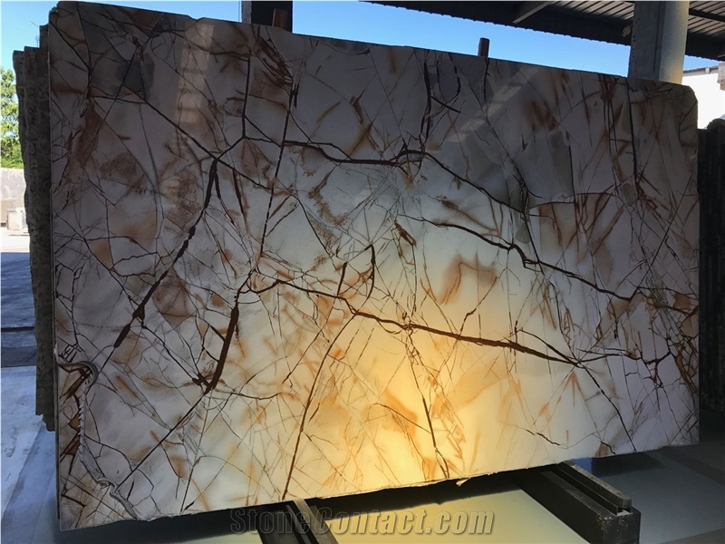 Roma Imperial ,Yellow Quartzite Slabs,Brazil, Interior Wall