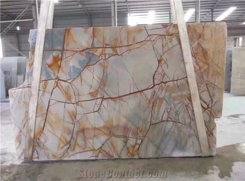 Roma Imperial ,Yellow Quartzite Slabs,Brazil, Interior Wall