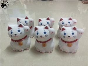 Empire Red Granite,Living Room,Bedroom Decoration,Lacky Shake Hand Cat