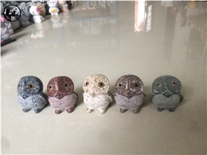 G682,Shijing Rust Granite,Sunset Golden,Padang Giallo,Owl Sculpture