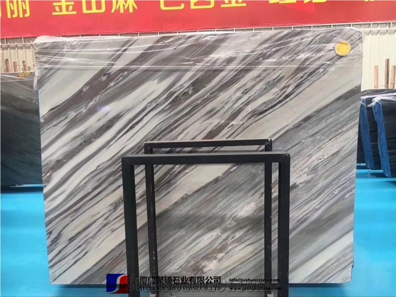 Marmo Palisandro Bluette Marble,Blue Gold Sand Slabs&Tiles,Grey,China