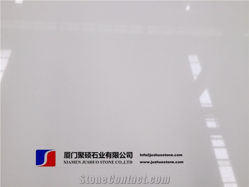 Pure White Artificial Stone, Microlite,Pure Quartz Stone Slabs & Tiles