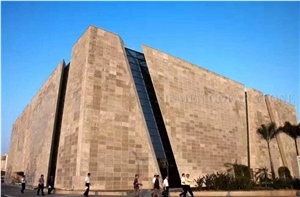 China Shangri La Travertine Tiles Pattern Flooring,Traditional Interior Floor Paving Patio