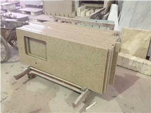 China Yellow Granite Countertops, G682 Rusty Yellow Granite Countertop