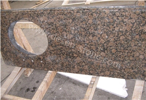 Baltic Brown Granite Stone Kitchen Countertops/Worktops/Desk/Bar Tops