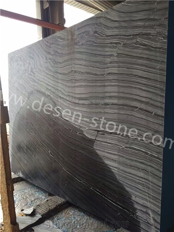 Black Forest/Black Wood Vein Marble Stone Slabs&Tiles Backgrounds/Wall