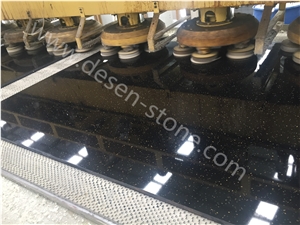 Black Galaxy Artificial Marble Stone Slabs&Tiles Quartz