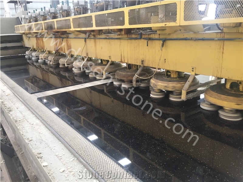 Black Galaxy Artificial Marble Stone Slabs&Tiles Quartz