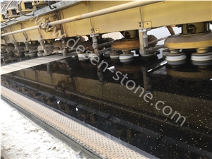 Black Galaxy Star Artificial Marble Stone Slabs&Tiles Quartz Stone