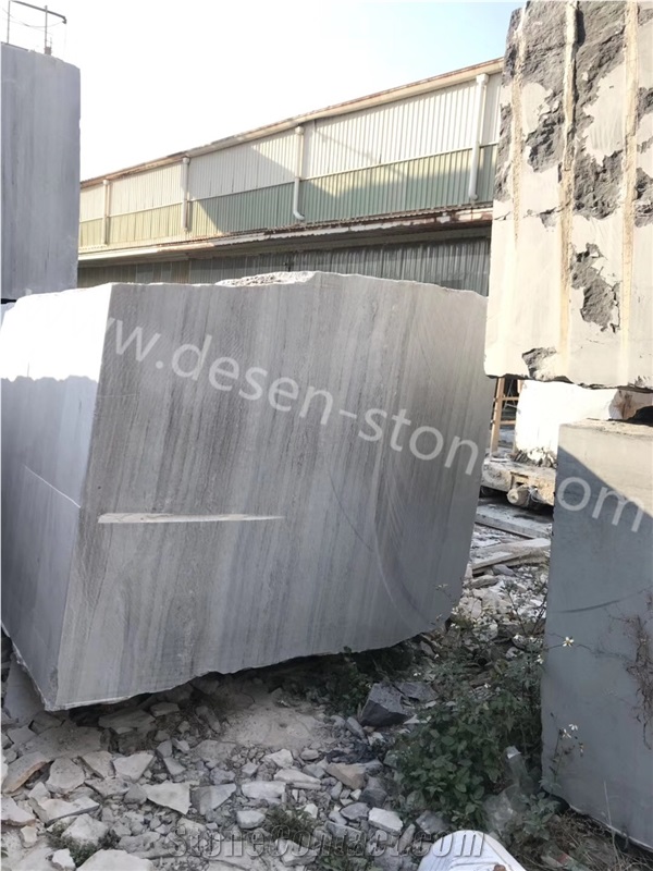 Crystal White Wood/Jade Wood Grain/White Wooden Marble Stone Blocks