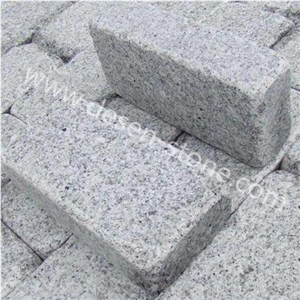 G603 Padang Grey/Gray Granite Cobblestons/Cube Stones/Cobble Stones