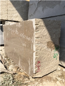 G682 Rusty Yellow Sunset Golden Sand Granite Blocks