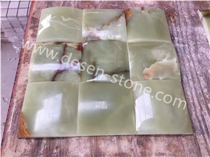 Green Onyx Stone Kitchen Floor/Wall Pebble Mosaic Pattern/Design Tiles Green Onyx Stone Kitchen Floor/Wall Pebble Mosaic Pattern/Design Tiles