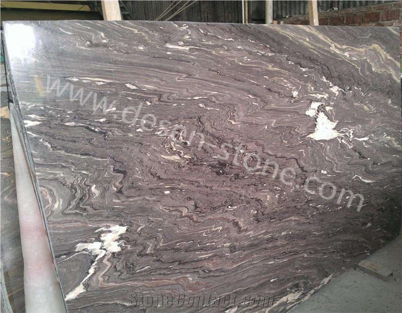Italy French Purple Majestic Ocean Brown Marble Stone Slabs&Tiles