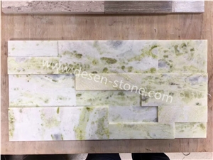 Jade Jasper Stone Kitchen Floor/Wall Pebble Mosaic Pattern/Design Tile