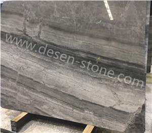 Turkey Luna River/Luna Grey/Moon Dark Gray Marble Stone Slabs&Tiles