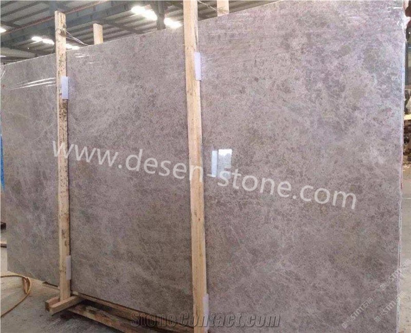 Turkey/Turkish Light Kobe Flash Grey/Gray Marble Stone Slabs&Tiles