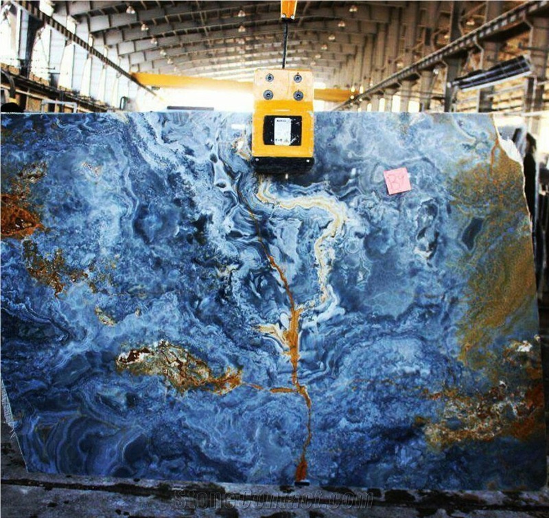 Blue Onyx Block, Iran Blue Onyx