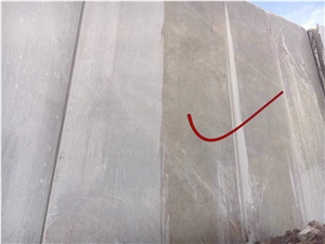 Cloudy Grey Marble Block, Iran Grey Marble