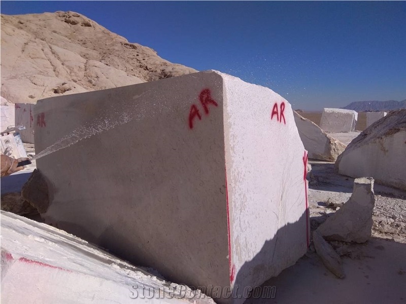 Fossil Beige Marble Block, Iran Beige Marble
