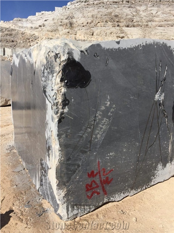 Golden Galaxy Marble Block