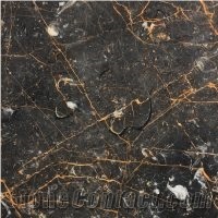 Golden Galaxy Marble Block