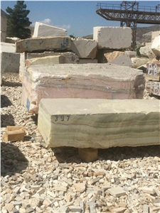 Iran Light Green Onyx Block