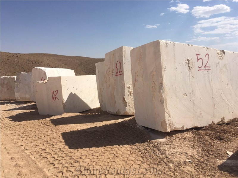 Oraman Beige Marble Block, Iran Beige Marble