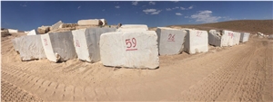 Oraman Beige Marble Block, Iran Beige Marble