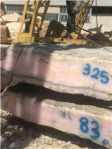 Pink Onyx Block, Iran Pink Onyx