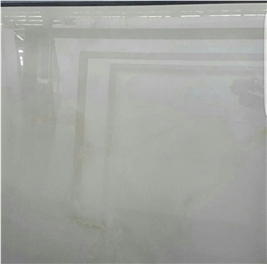 Pure White Onyx Block, Iran White Onyx
