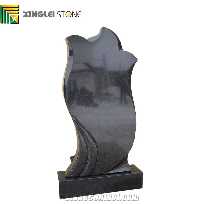 Absolute Black, Shanxi Black Granite Tombstones & Monuments
