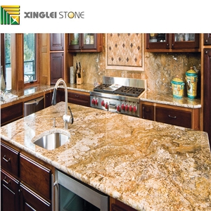 Amarelo Speratus Granite,Brazil Yellow Granite Kitchen Countertops Amarelo Speratus Granite,Brazil Yellow Granite Kitchen Countertops