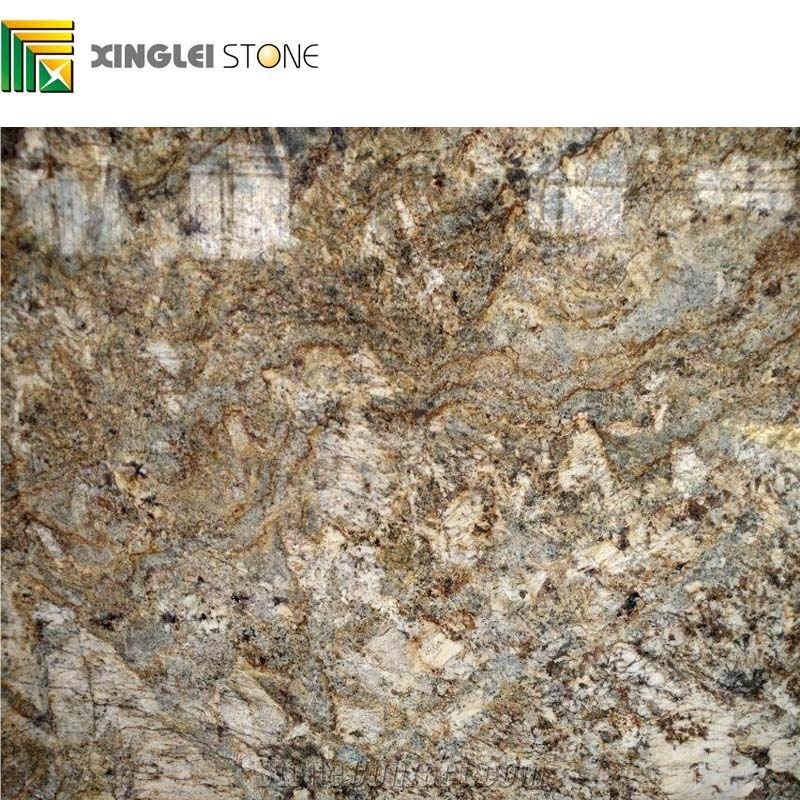 Amarelo Speratus Granite,Brazil Yellow Granite Kitchen Countertops