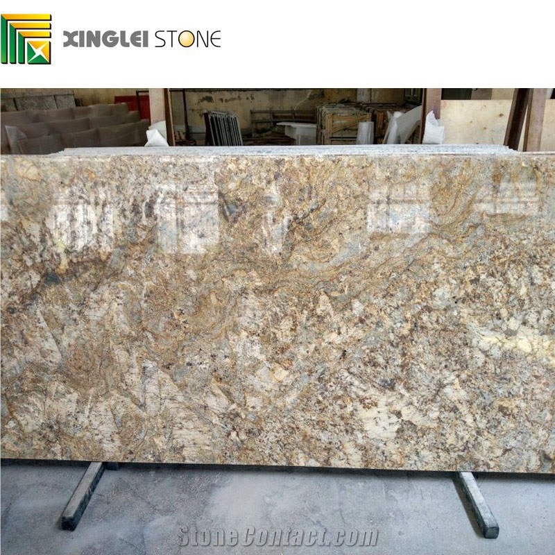 Amarelo Speratus Granite,Brazil Yellow Granite Kitchen Countertops
