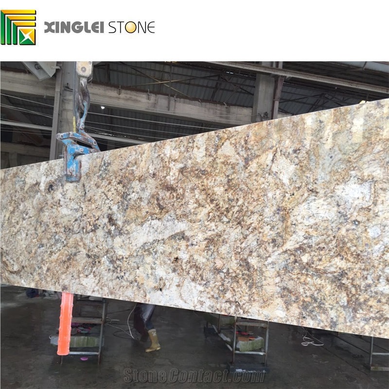 Amarelo Speratus Granite,Brazil Yellow Granite Kitchen Countertops