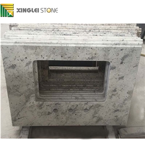 Andromeda White Granite Bathroom Tops,Bath Tops,Vanity Tops,Bath Countertop