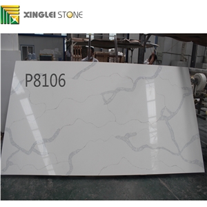 Calacatta Carrara Pure White Quartz Slabs,Tiles,Walls,Floor Covering
