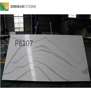 Calacatta Carrara Pure White Quartz Slabs,Tiles,Walls,Floor Covering