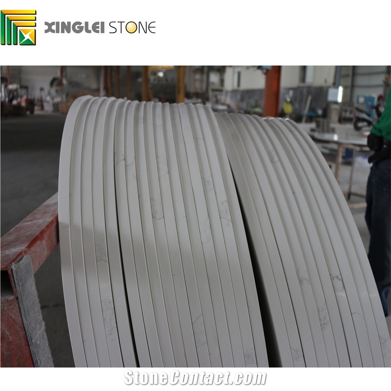 Calacatta Carrara White Quartz Desk Tops, Kitchen Countertops,Tabletops