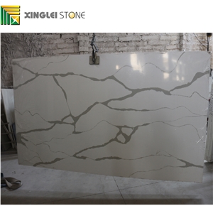 Calacatta Carrara White Quartz Kitchen Countertops,Island Tops,Worktop