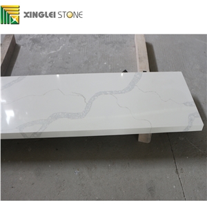 Calacatta Carrara White Quartz Kitchen Countertops,Island Tops,Worktop