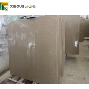 Crystal Particles Beige Quartz Kitchen Countertops,Island Tops,Worktop