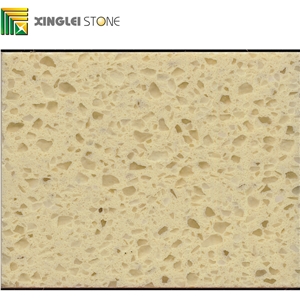 Crystal Particles Beige Quartz Slabs,Tiles,Wall