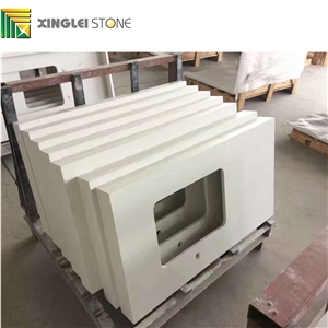Pure White Quartz Bath Tops/Countertops/Bathroom Vanities