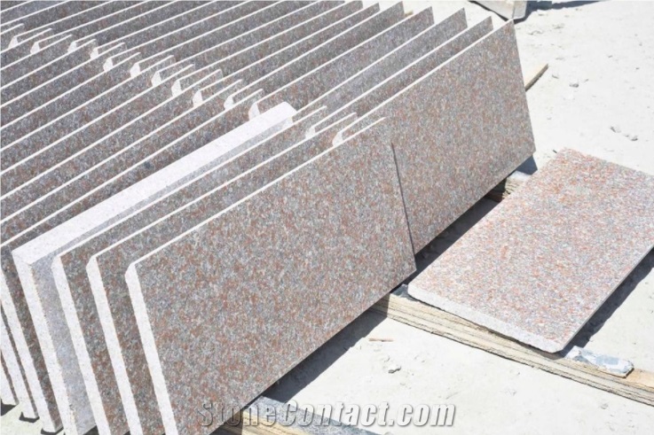 G368 Red Granite Floor Tiles Saw Flooring Tile Design Polished Tile