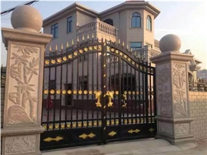Blue Granite Sapphire Baluster Railings,Modern Design Decoration